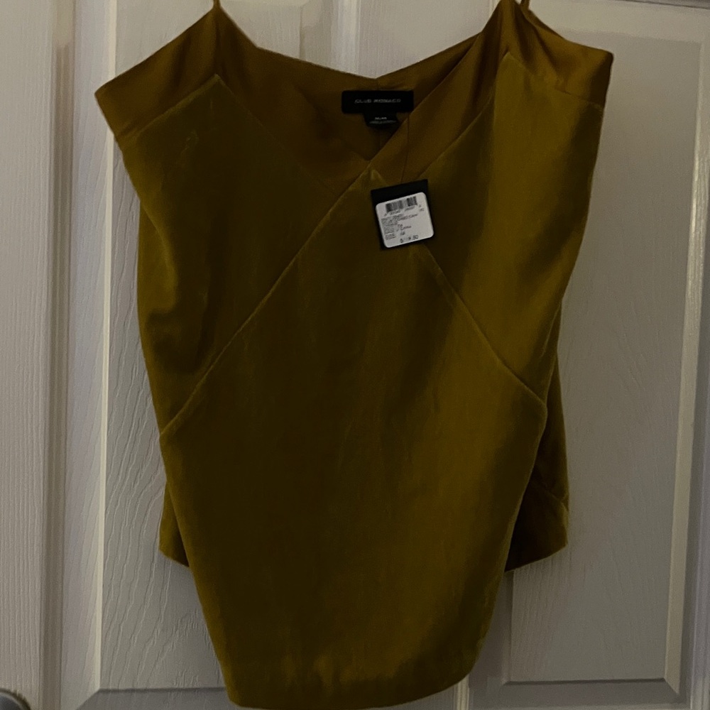 Club Monaco Olive Women's Blouse